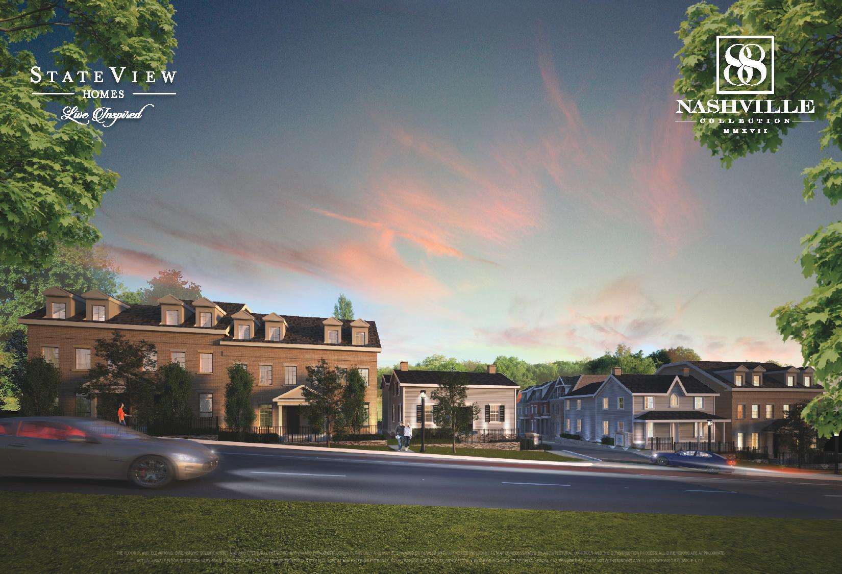 88 Nashville Luxury Townhomes in Kleinburg, Vaughan